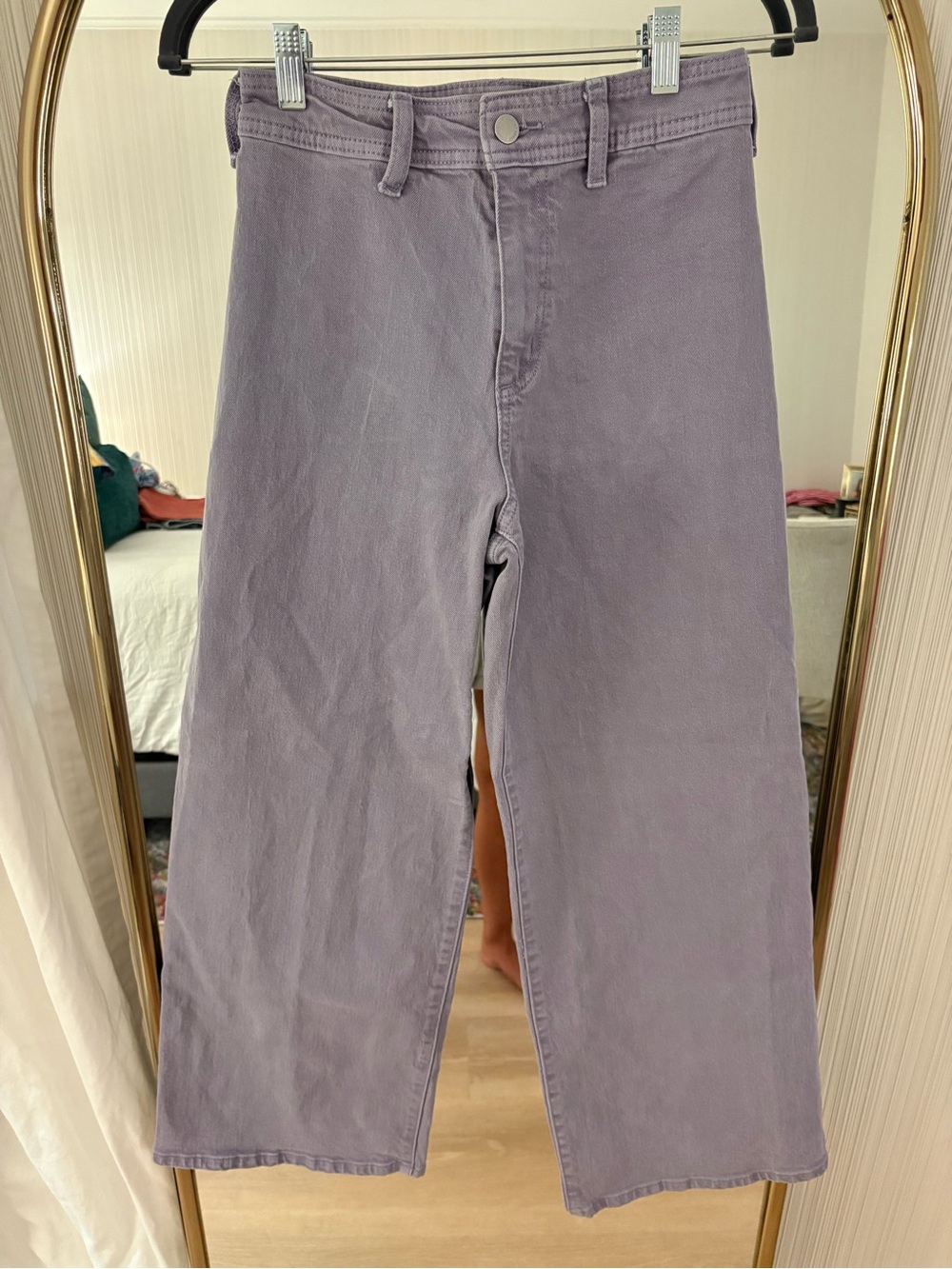 Universal Thread Lavender Boot-Cut High-Rise Pants